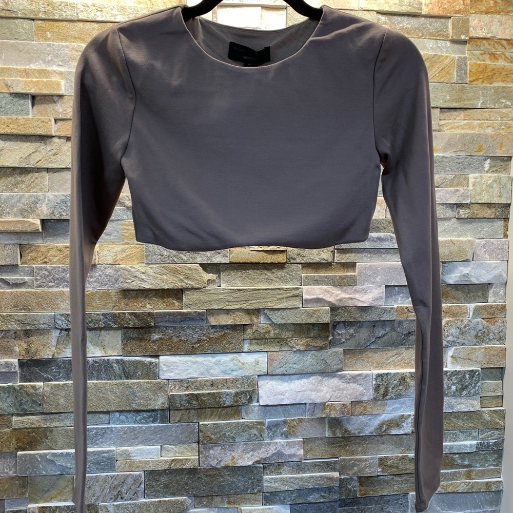 Michael Costello × Revolve Crop Top - Picture 6 of 7